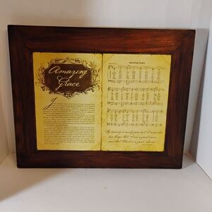 Blessings Unlimited Amazing Grace Vintage Wooden Wall Decor